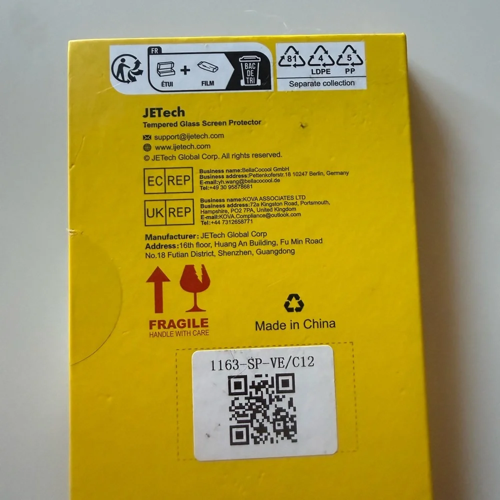 JETech Camera Lens Protector for iPhone 12